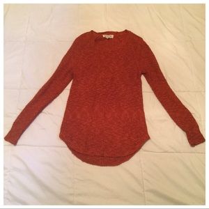 Pink Rose Rust Sweater